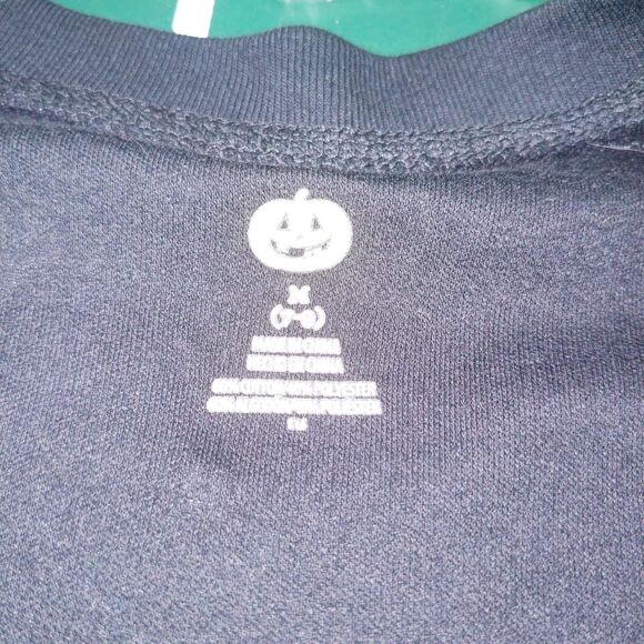 Glow in the Dark Jack-o-lantern Long Sleeve w/ Double Sided Graphics Juniors Med - Picture 6 of 6